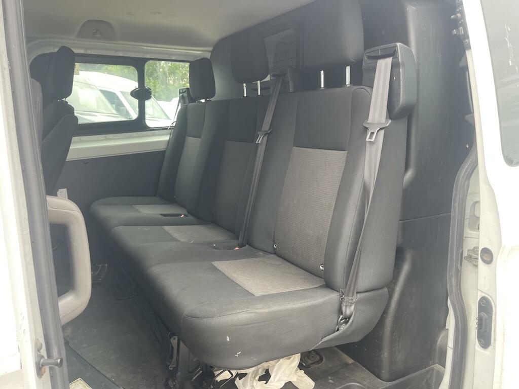 Ford Transit Custom 2.0 320 Ecoblue Crew Van Double Cab Man YR68SUU White #6