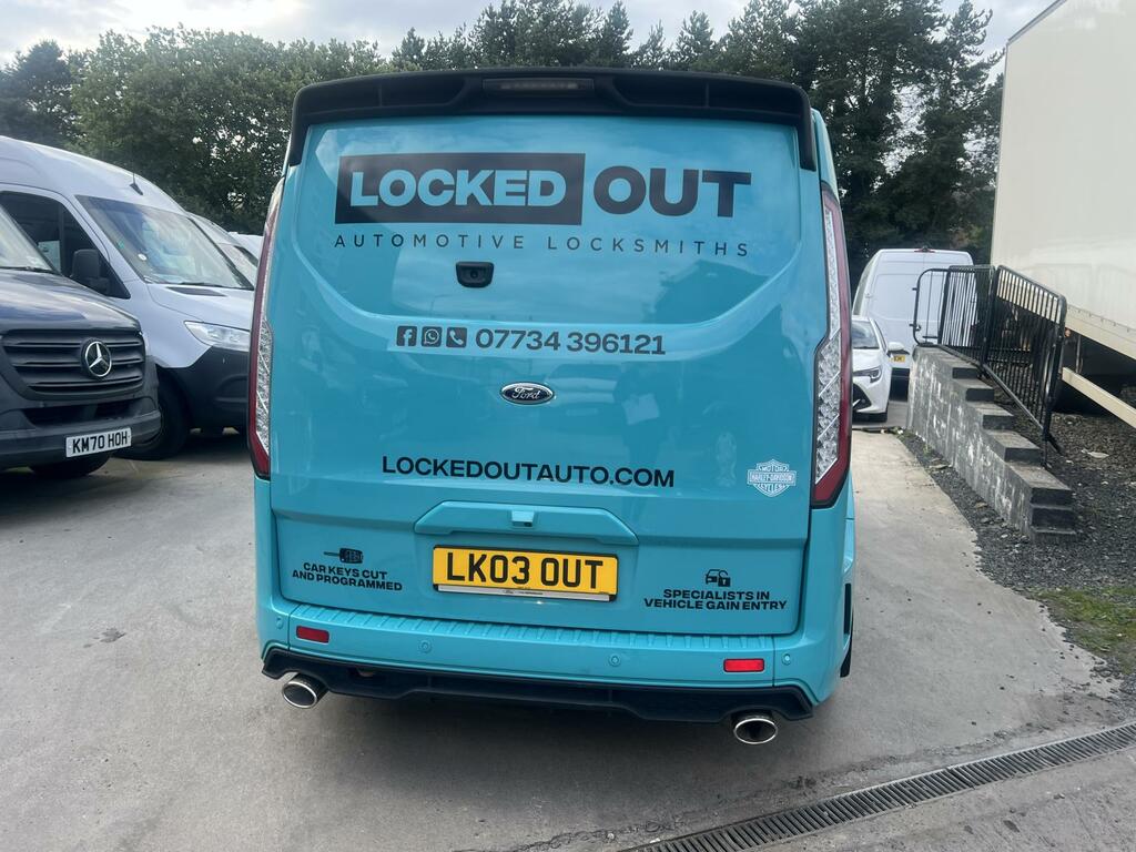 Ford Transit Custom 2.0 320 Ecoblue Ms-rt Crew Van Double Cab Dies LK03OUT Blue #3