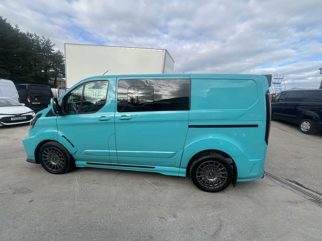 Ford Transit Custom 2.0 320 Ecoblue Ms-rt Crew Van Double Cab Dies Blue