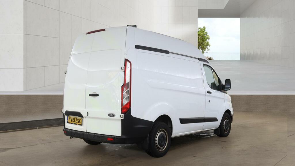 Ford Transit Custom Panel Van 2017 - 2023 White #4