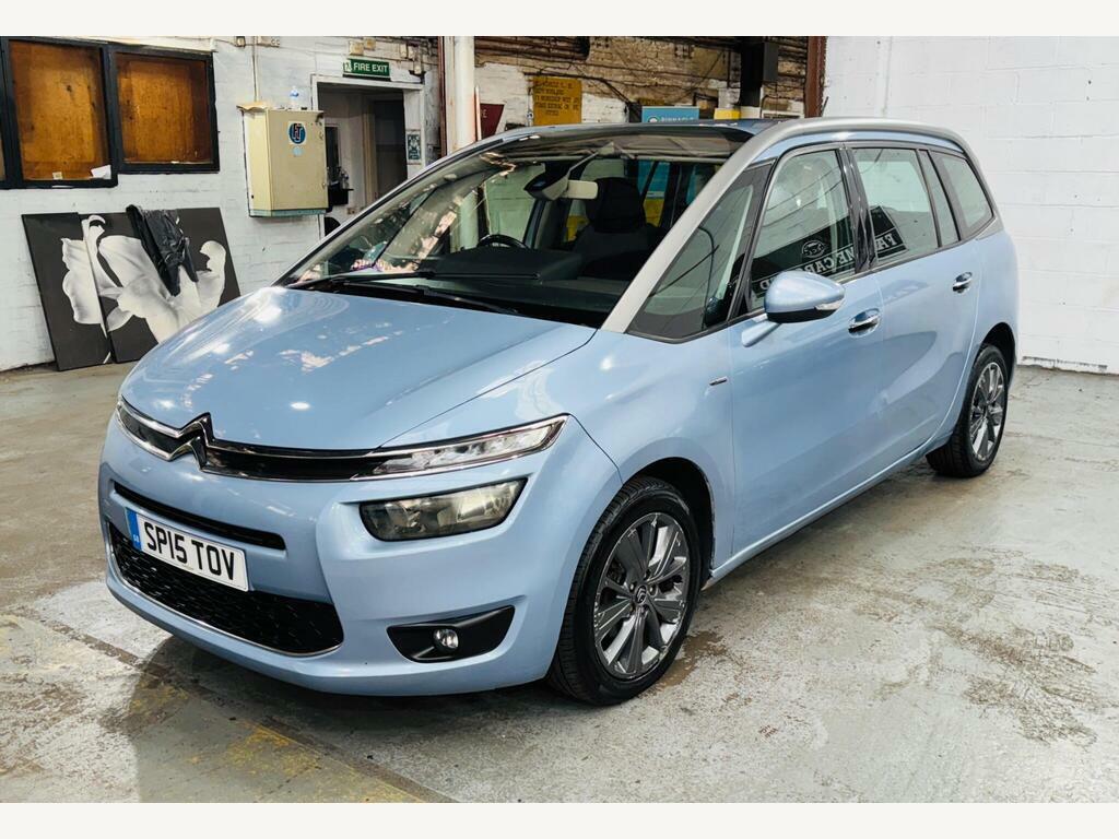 Citroen Grand C4 SpaceTourer 1.6 E-hdi Exclusive Etg6 Euro 5 S S Blue #3