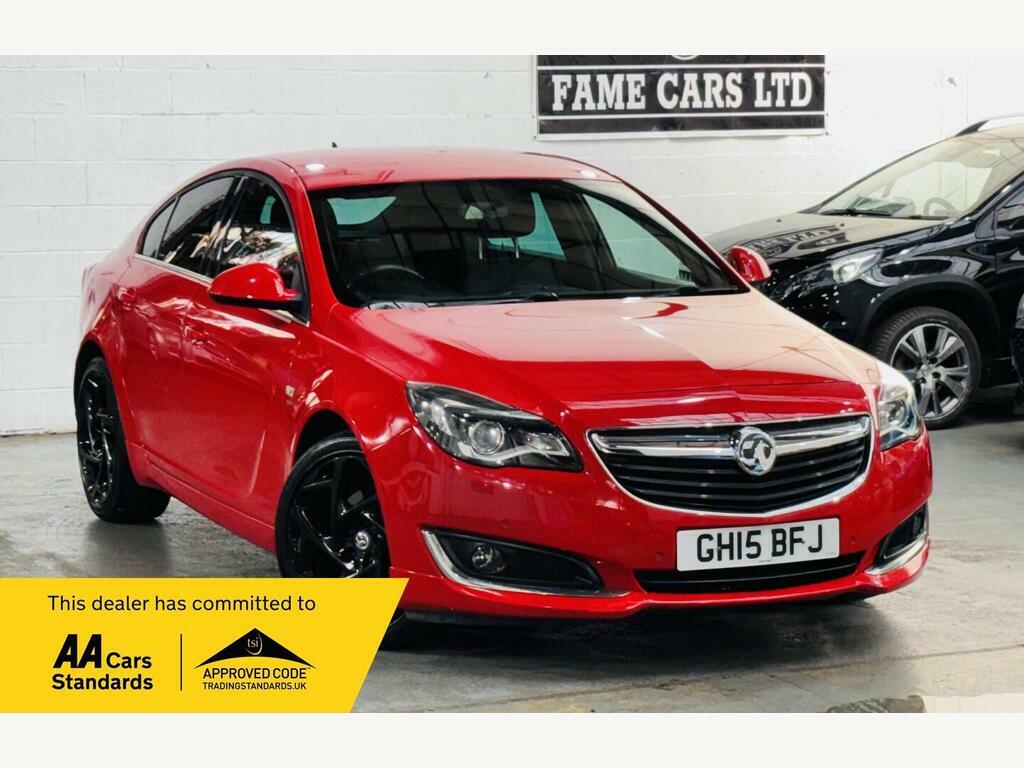 Vauxhall Insignia 2.0 Cdti Sri VX Line Nav Euro 5 Red