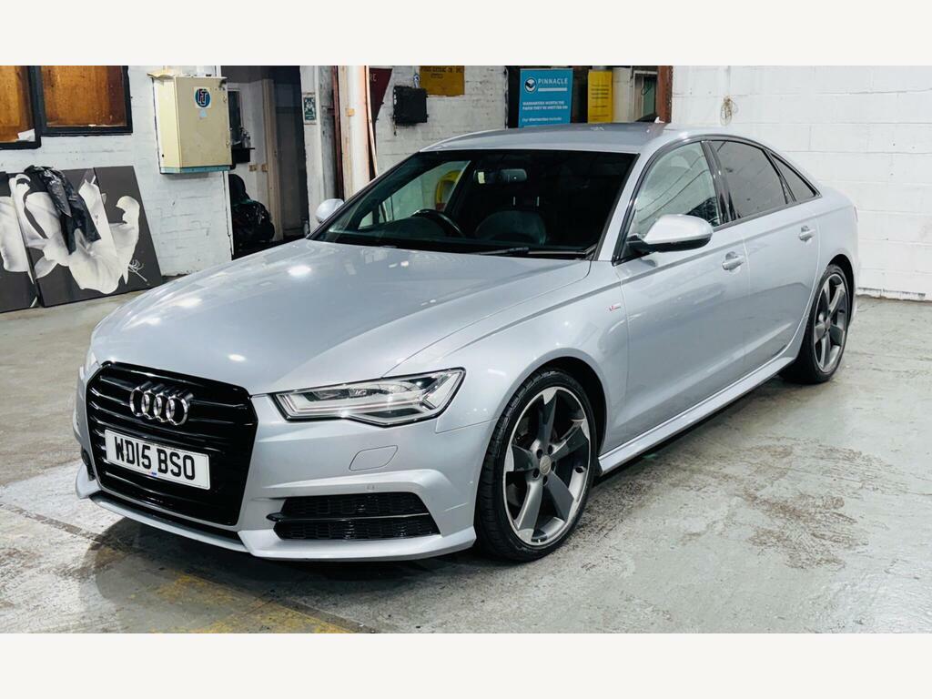 Audi A6 Saloon 2.0 Tdi Ultra Black Edition Euro 6 S S Silver #3