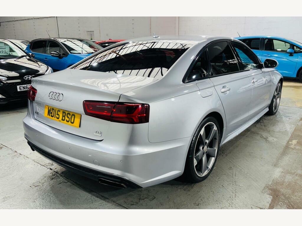 Audi A6 Saloon 2.0 Tdi Ultra Black Edition Euro 6 S S Silver #4
