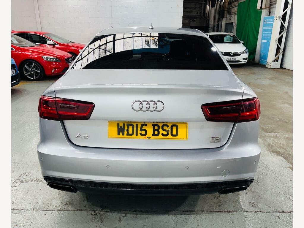 Audi A6 Saloon 2.0 Tdi Ultra Black Edition Euro 6 S S Silver #5