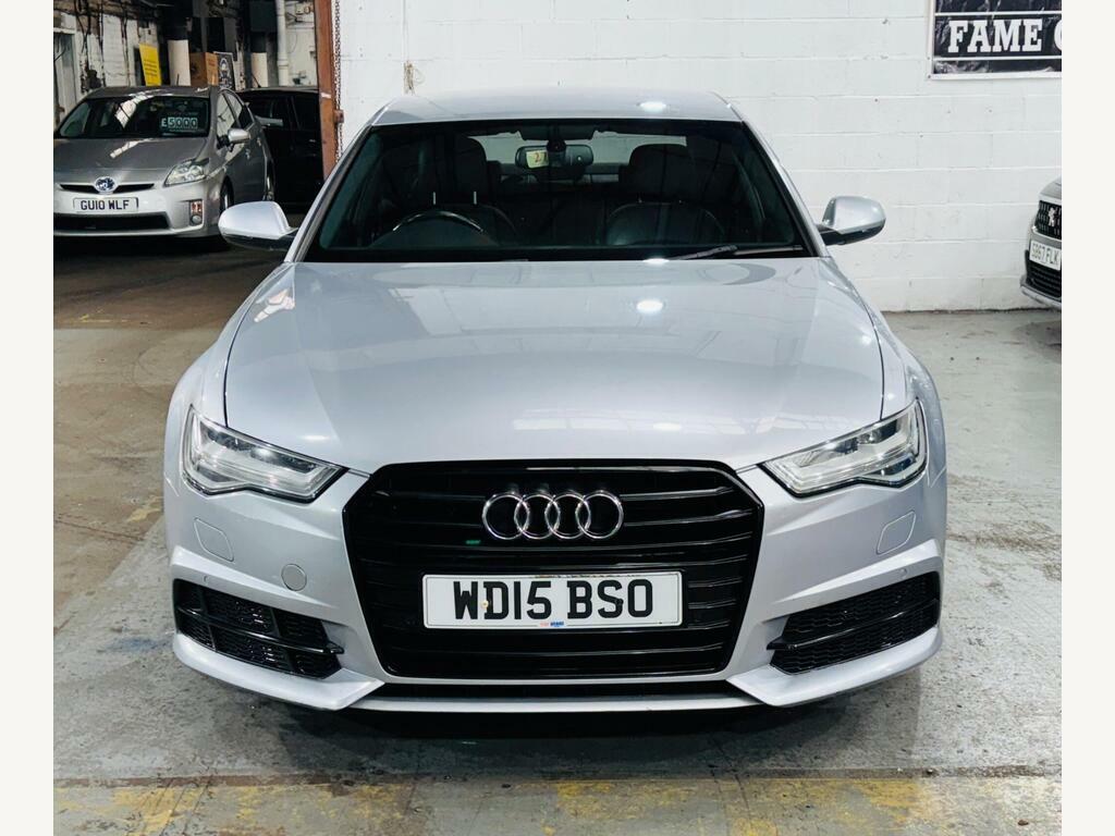 Audi A6 Saloon 2.0 Tdi Ultra Black Edition Euro 6 S S Silver #2
