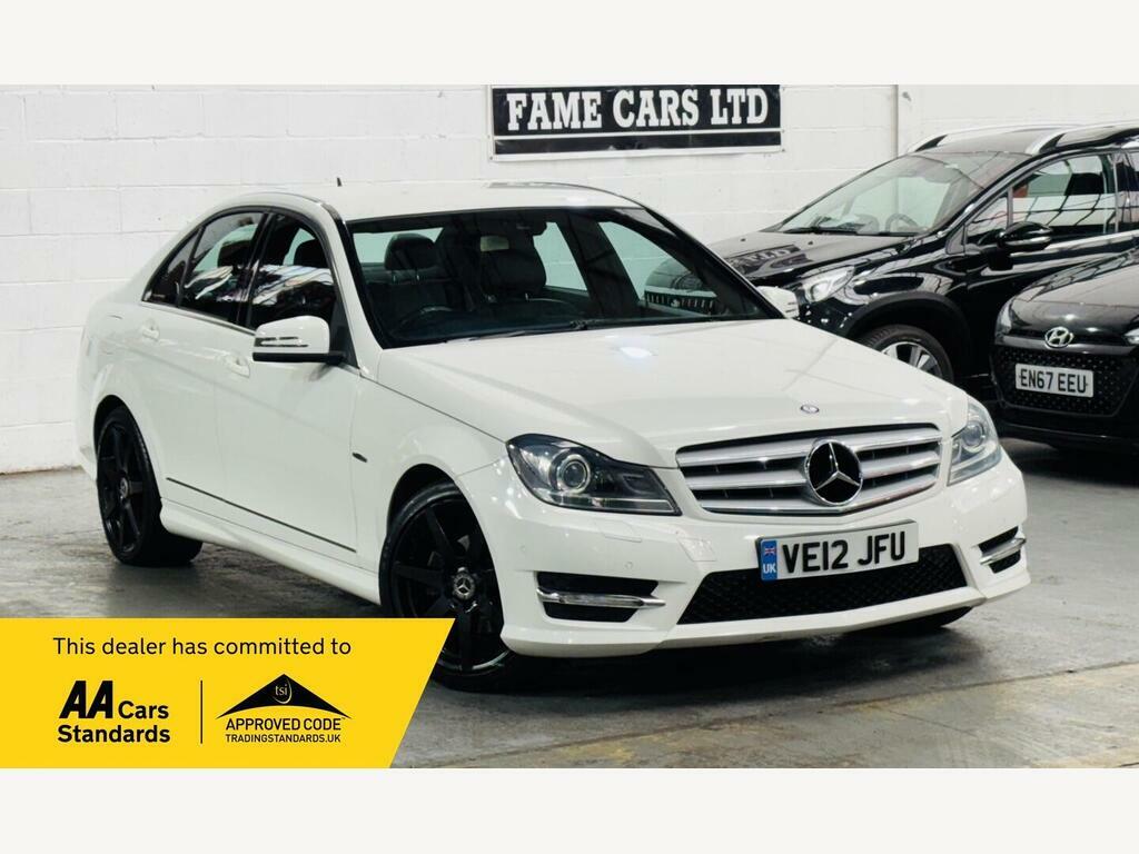 Mercedes-Benz C Class 2.1 C220 Cdi Blueefficiency Sport G-tronic Euro 5 White