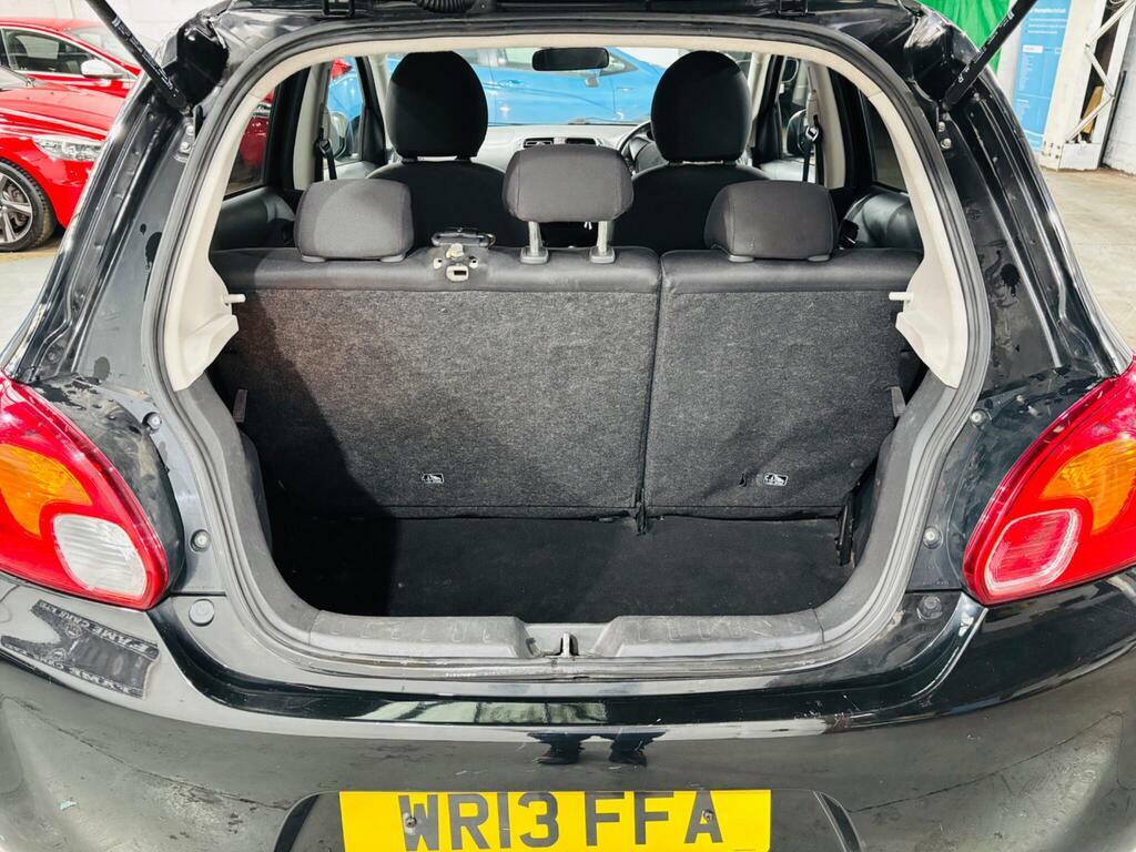 Mitsubishi Mirage Hatchback White #19