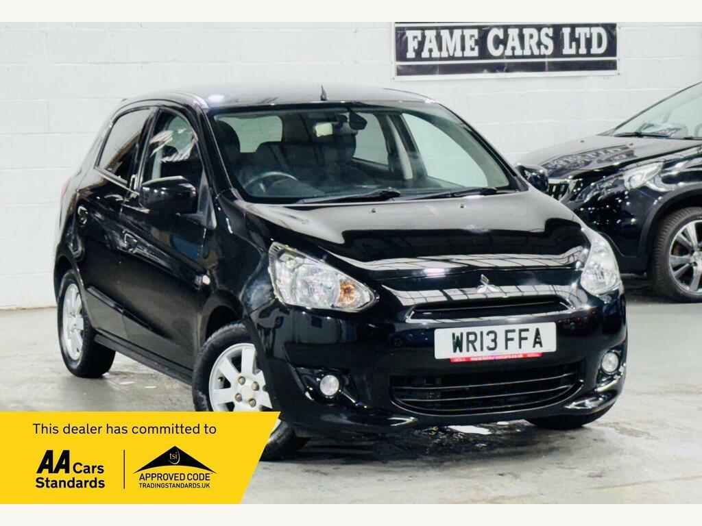 Mitsubishi Mirage 1.2 3 Cvt Euro 5 S S Black