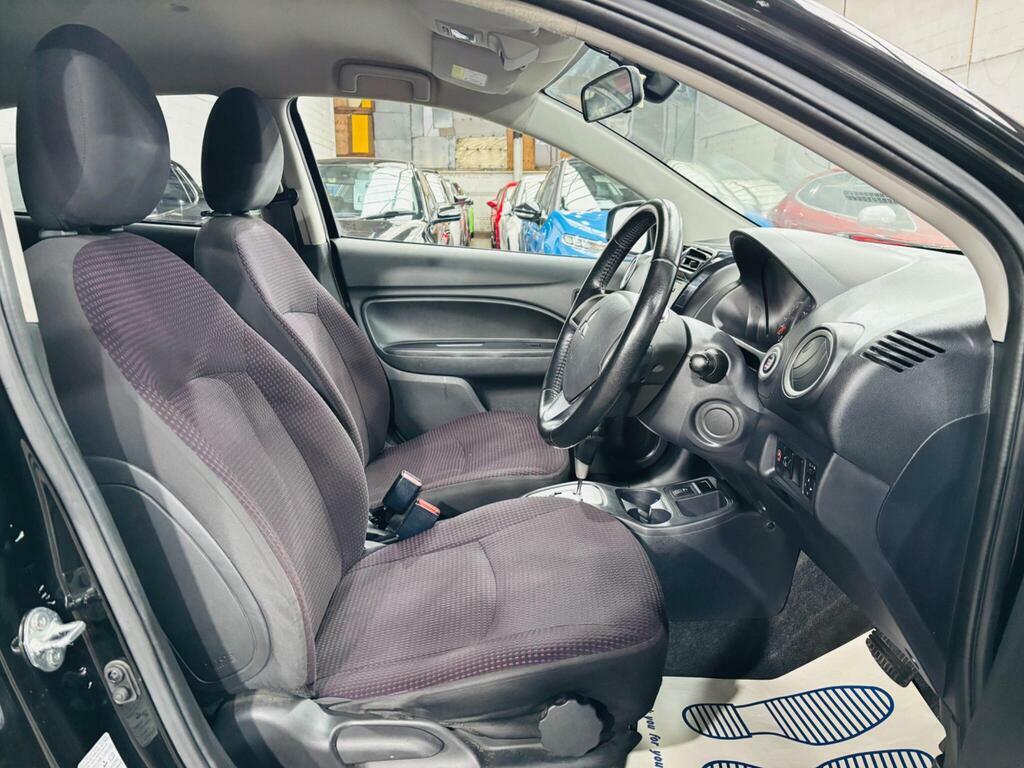 Mitsubishi Mirage Hatchback White #11