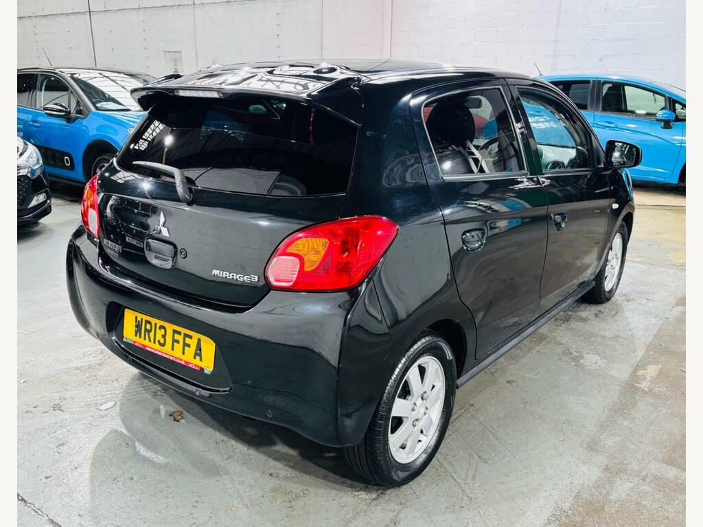 Mitsubishi Mirage 1.2 3 Cvt Euro 5 S S Black #4