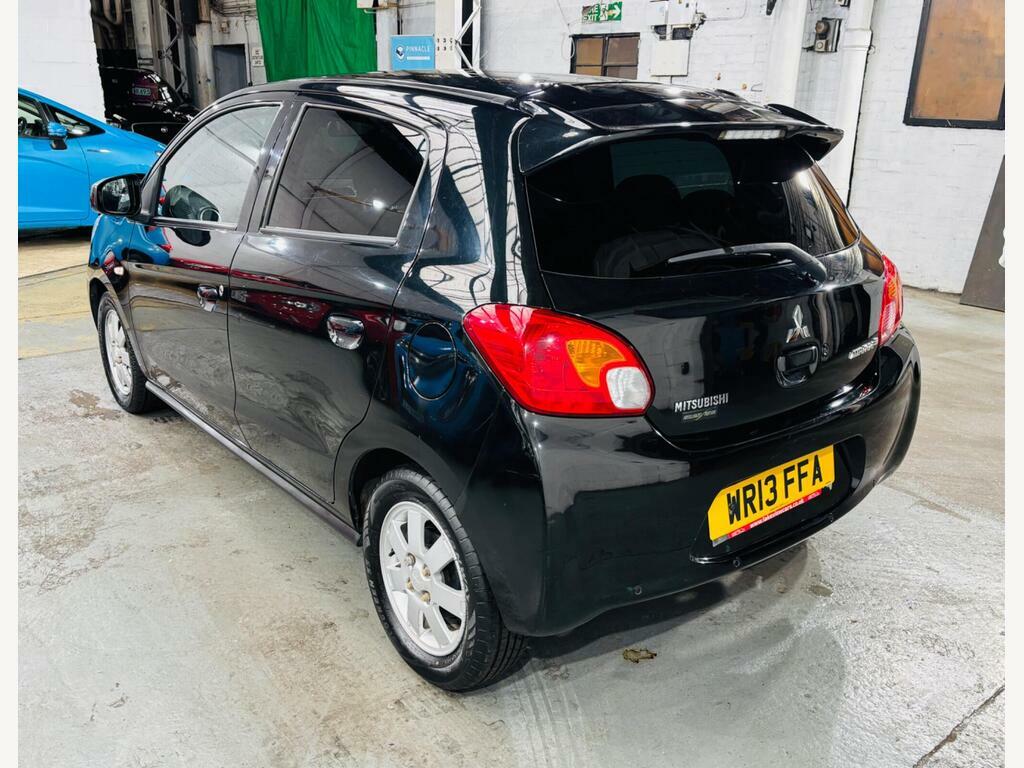 Mitsubishi Mirage 1.2 3 Cvt Euro 5 S S Black #6