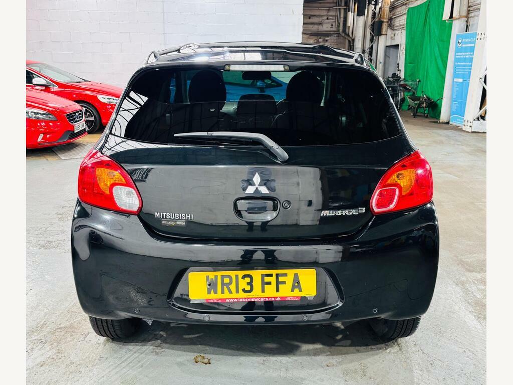 Mitsubishi Mirage 1.2 3 Cvt Euro 5 S S Black #5