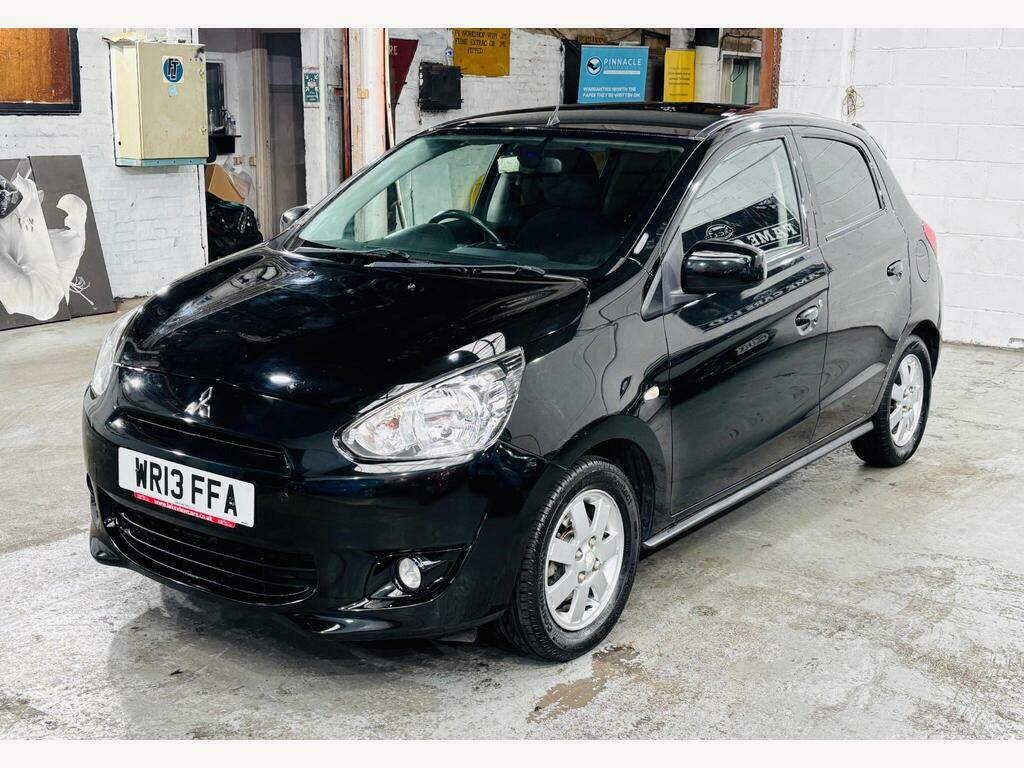 Mitsubishi Mirage 1.2 3 Cvt Euro 5 S S Black #3