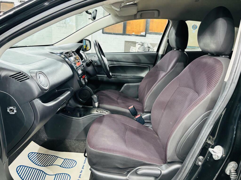 Mitsubishi Mirage Hatchback White #13