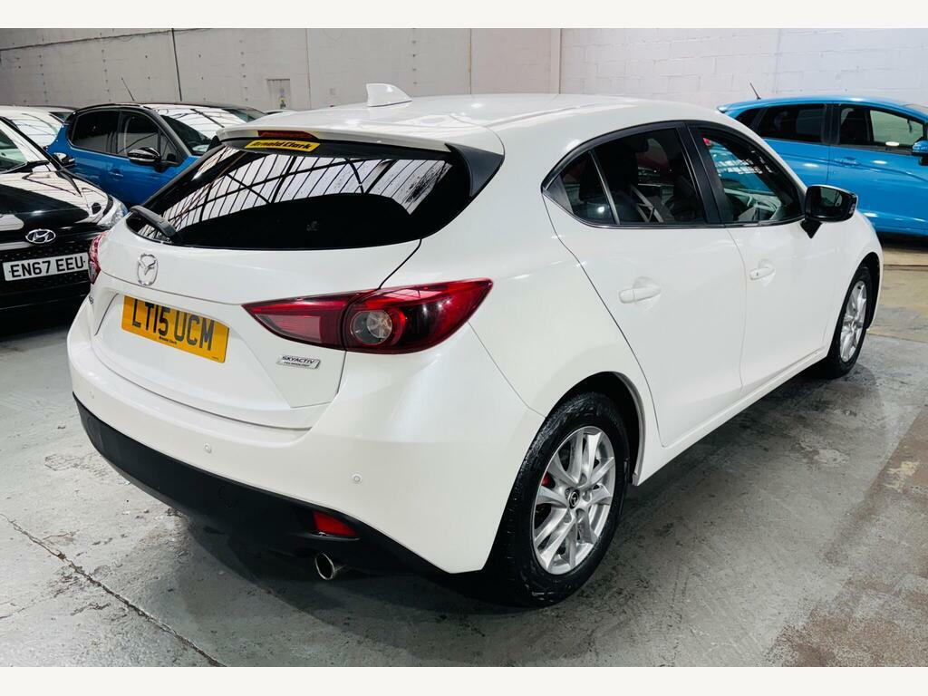 Mazda 3 2.0 Skyactiv-g Se-l Euro 5 S S White #4