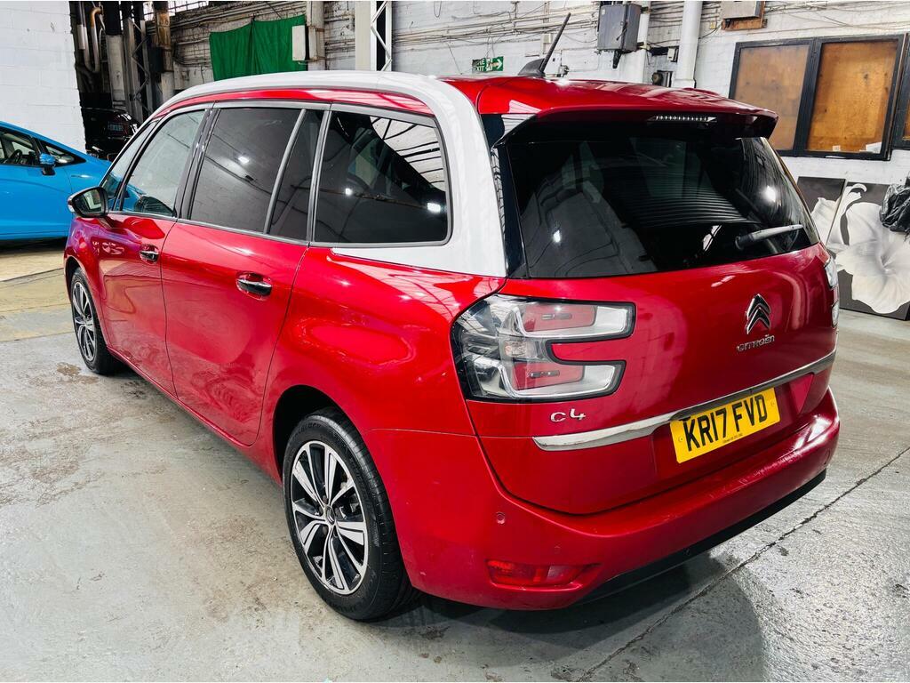 Citroen Grand C4 Picasso 1.6 Bluehdi Flair Eat6 Euro 6 S S Red #6