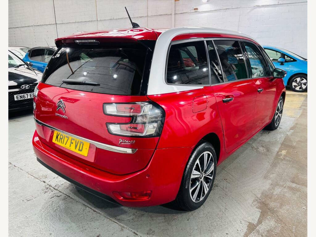 Citroen Grand C4 Picasso 1.6 Bluehdi Flair Eat6 Euro 6 S S Red #4