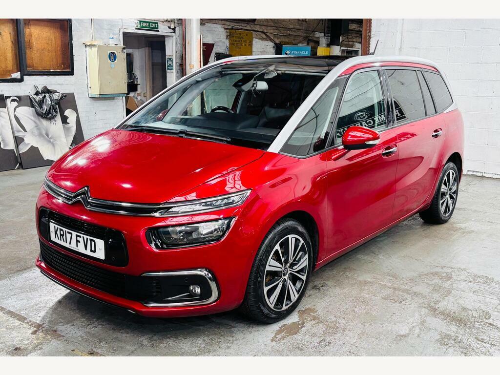 Citroen Grand C4 Picasso 1.6 Bluehdi Flair Eat6 Euro 6 S S Red #3