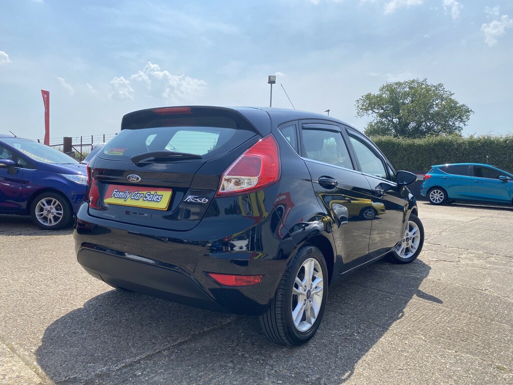 Ford Fiesta Hatchback 1.3 Zetec 201565 LS65CJV Black #4