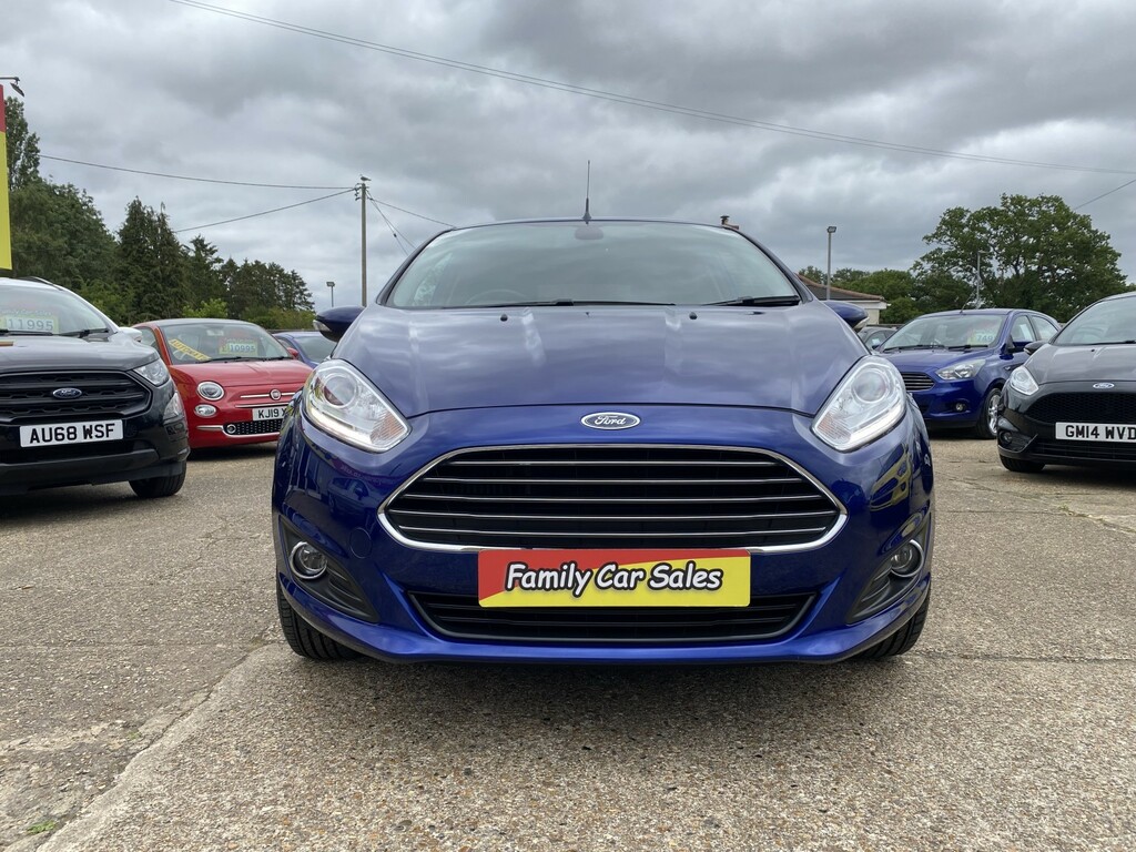Ford Fiesta Hatchback 1.0 T Ecoboost Titanium 201665 WM65AOR Blue #5
