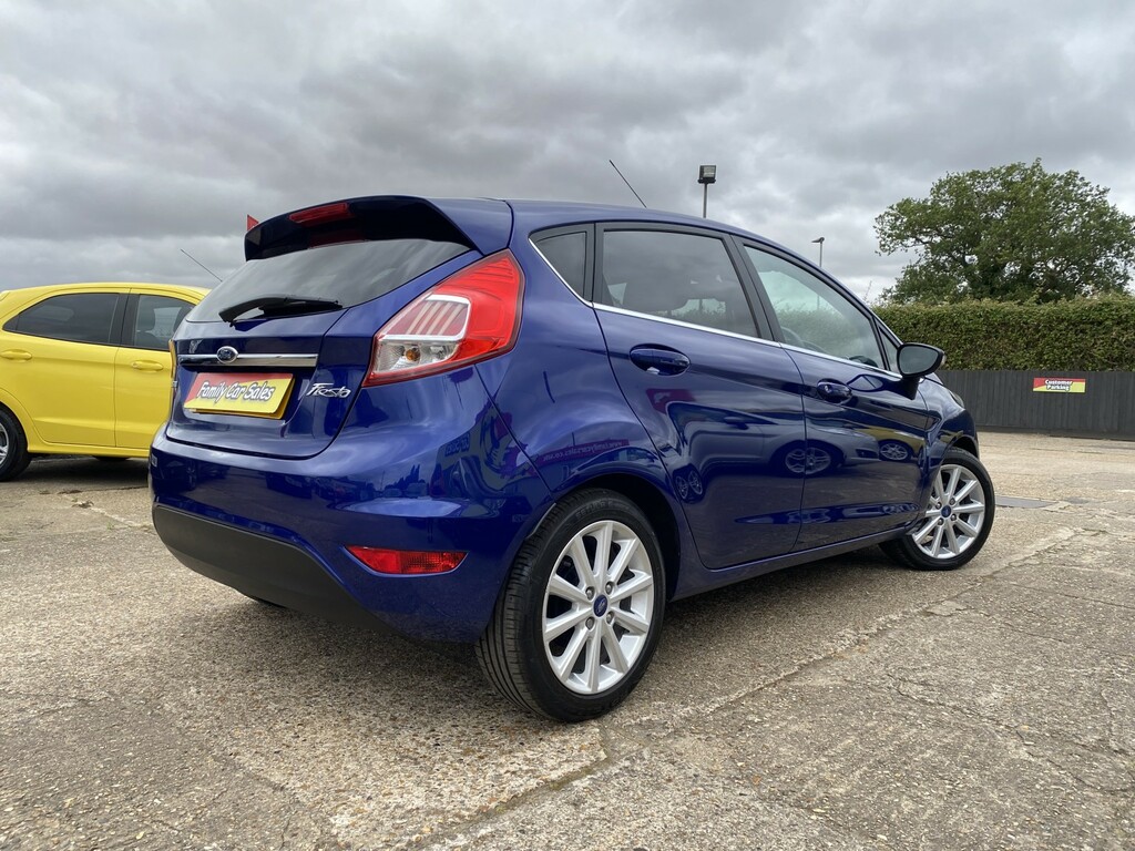 Ford Fiesta Hatchback 1.0 T Ecoboost Titanium 201665 WM65AOR Blue #3