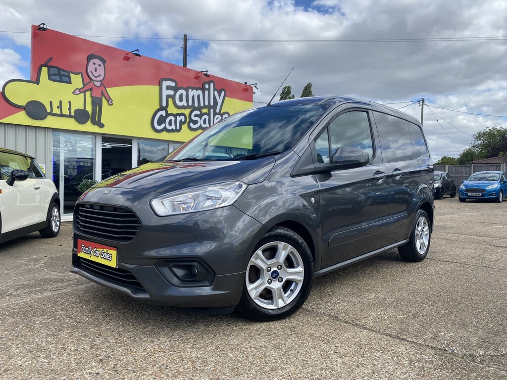 Ford Transit Courier Panel Van 1.5 Transit Courier Limited Van 1.5L Eco WR71VTP Grey