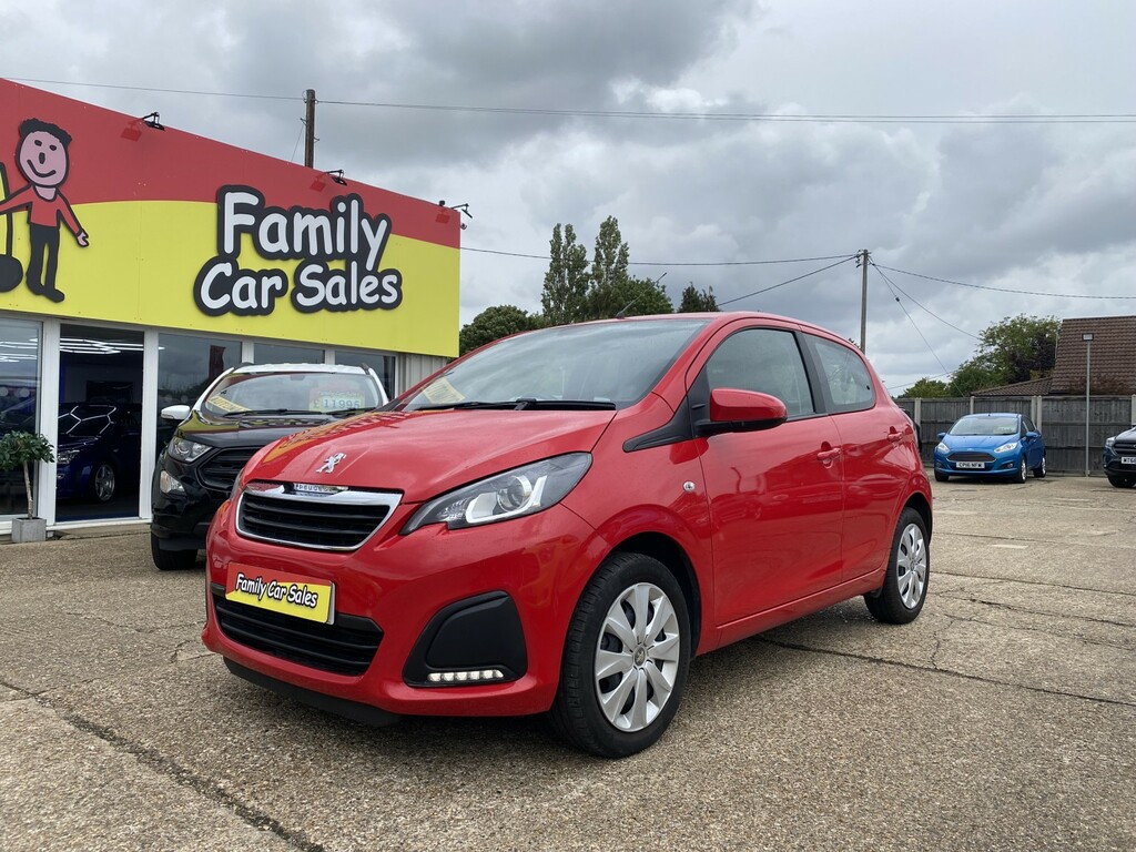 Peugeot 108 Hatchback 1.0 Active 201666 Red