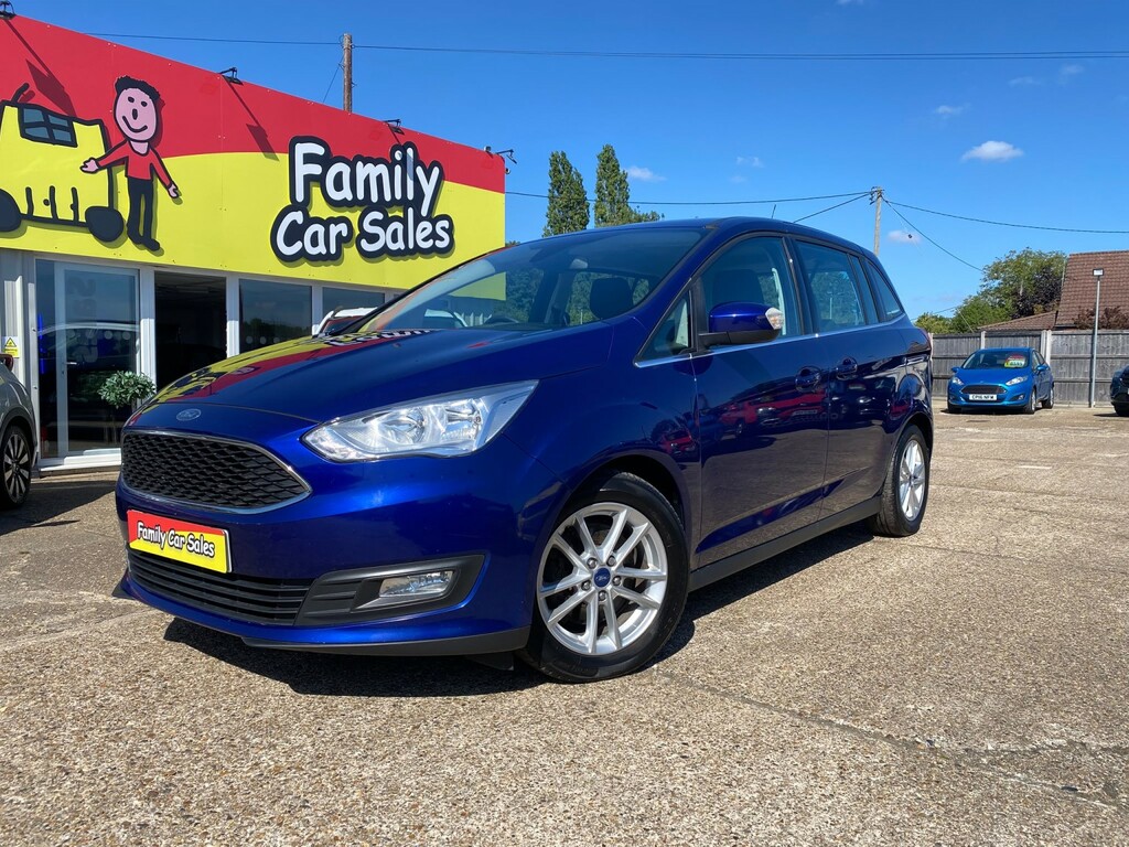 Ford Grand C-Max Mpv 1.5 Tdci Zetec 201666 Blue
