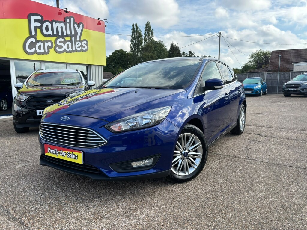 Ford Focus Hatchback 1.5 Tdci Zetec Edition 201818 Blue