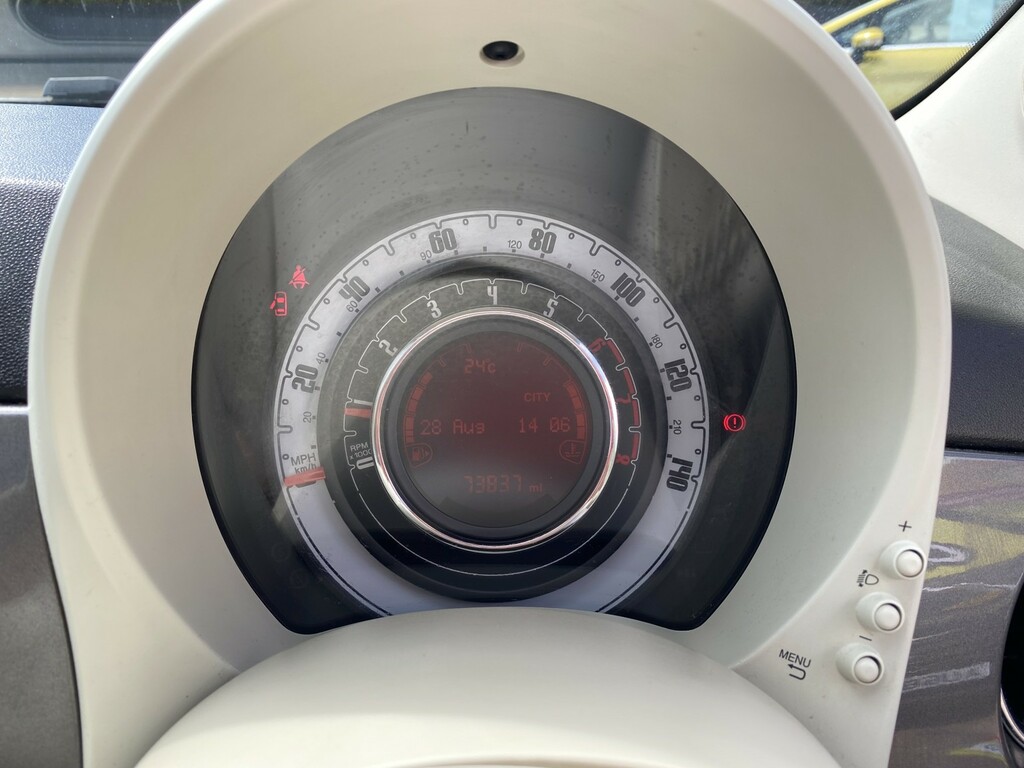 Fiat 500 2018 1.2 Lounge 69 Bhp Black #19