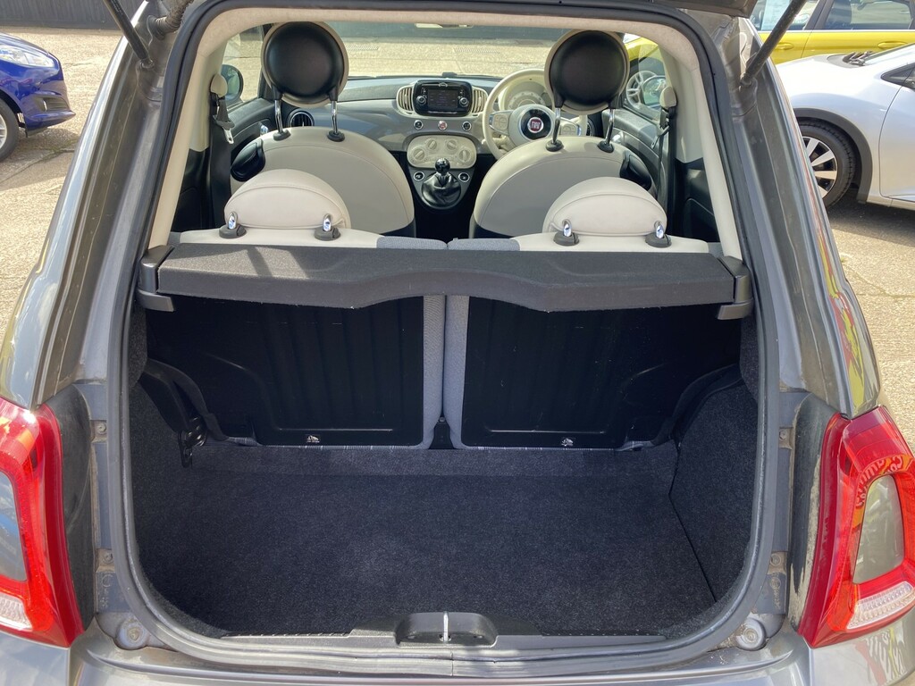 Fiat 500 2018 1.2 Lounge 69 Bhp Black #13