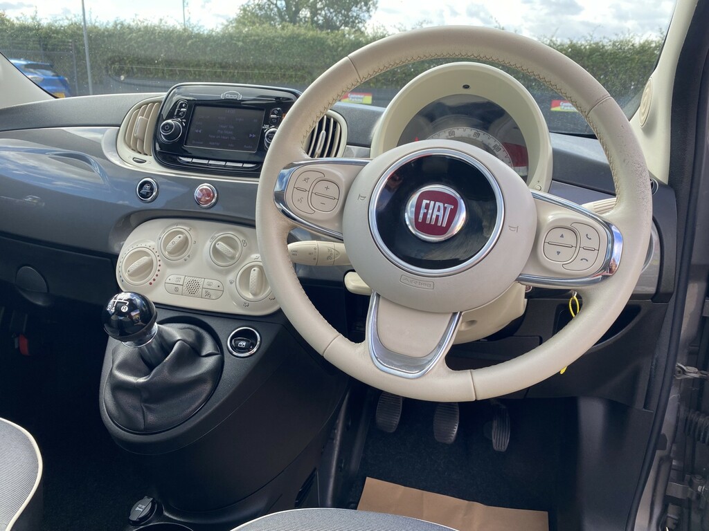 Fiat 500 2018 1.2 Lounge 69 Bhp Black #17