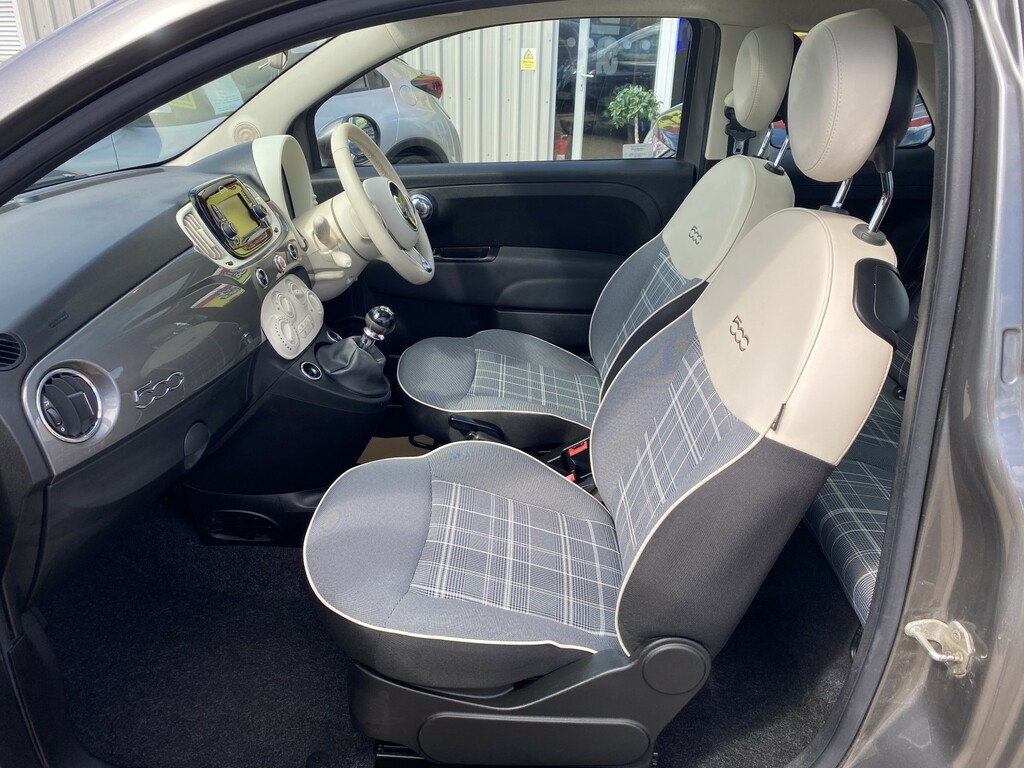Fiat 500 2018 1.2 Lounge 69 Bhp Black #18