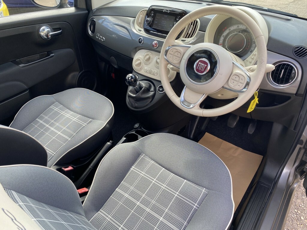 Fiat 500 2018 1.2 Lounge 69 Bhp Black #30