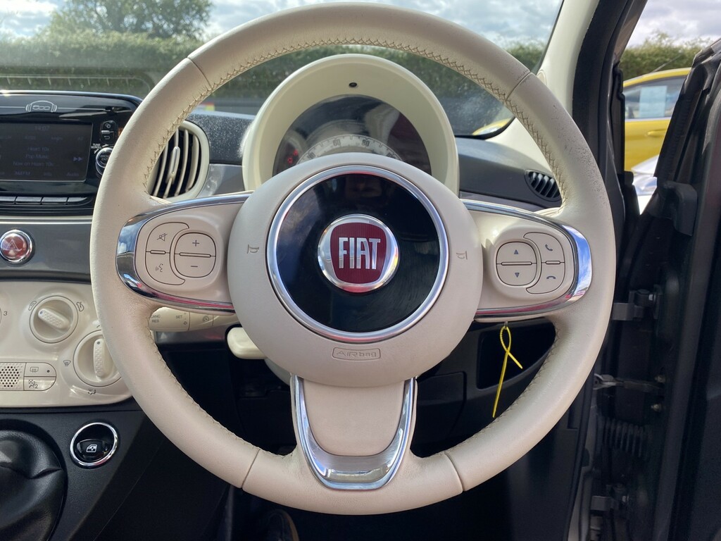 Fiat 500 2018 1.2 Lounge 69 Bhp Black #29