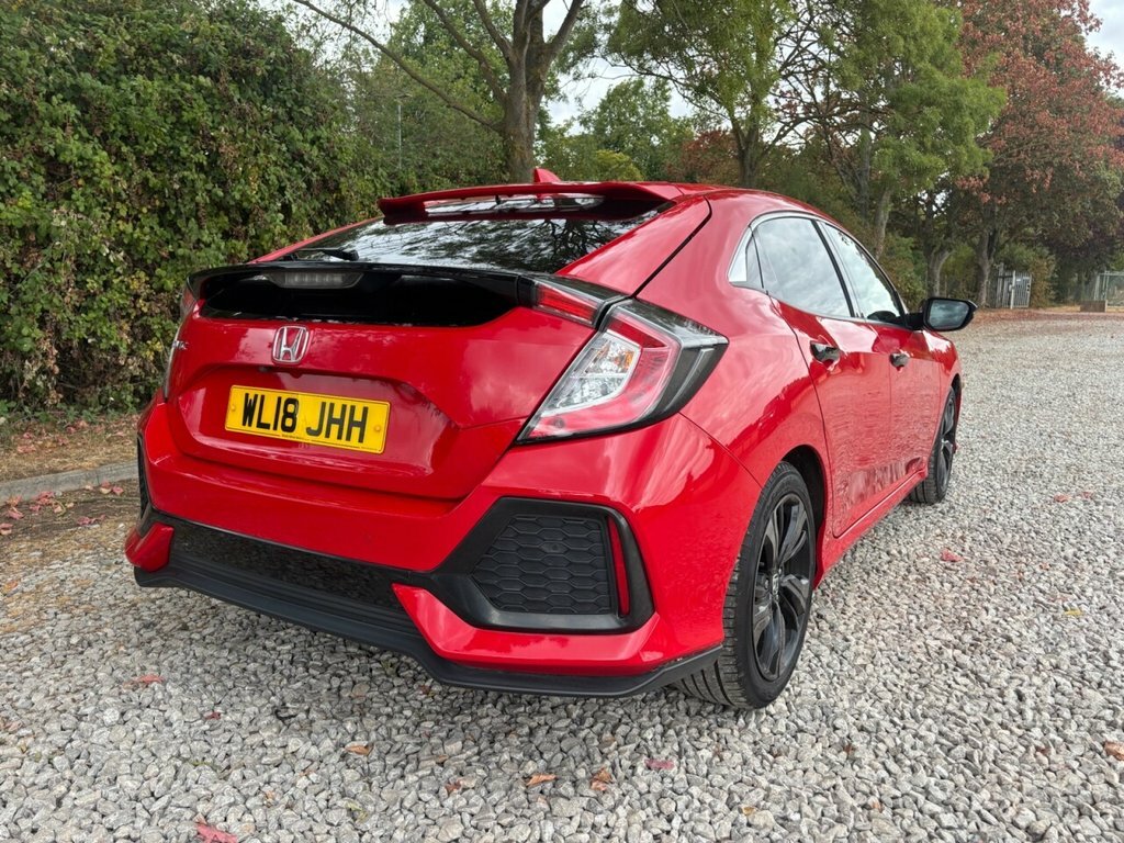 Honda Civic 1L Sr WL18JHH Red #3