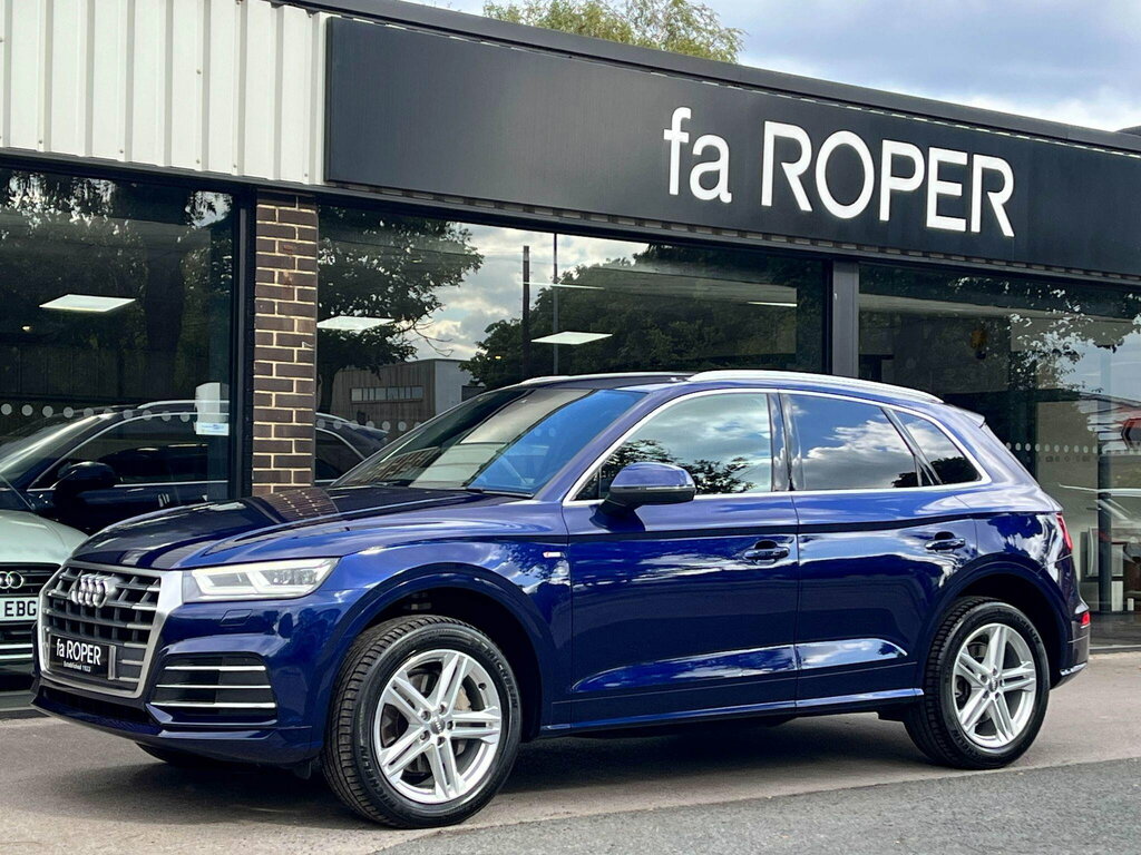 Audi Q5 2.0 Tdi S Line Quattro S Tronic 190Ps Blue #2