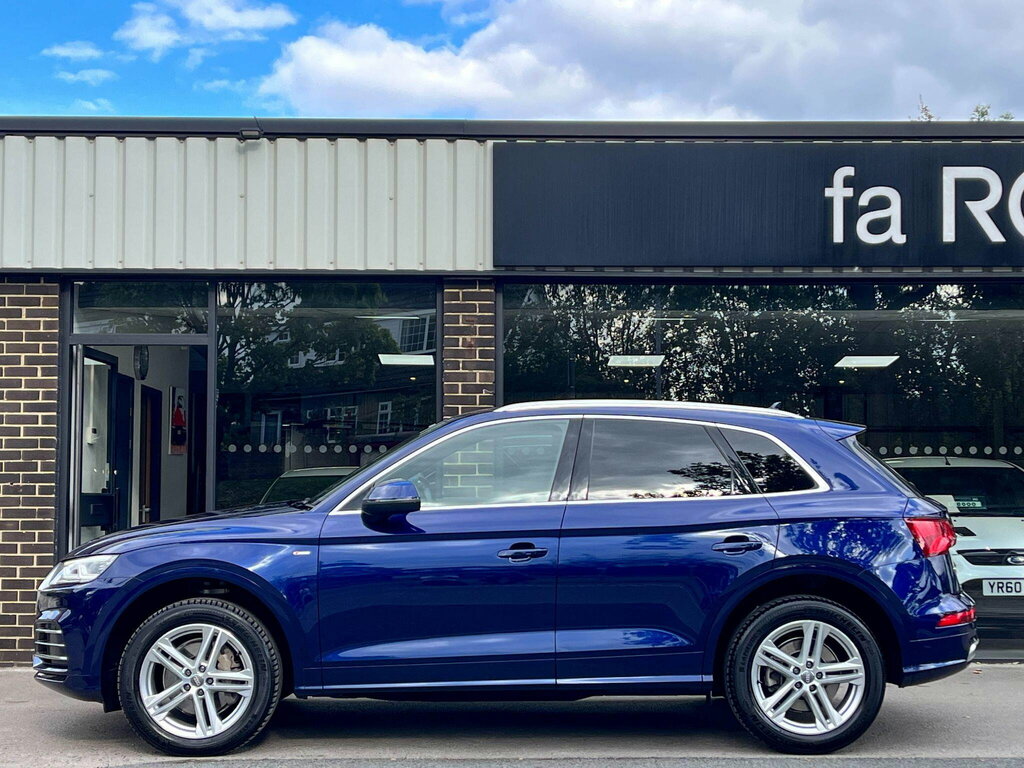 Audi Q5 2.0 Tdi S Line Quattro S Tronic 190Ps Blue #3