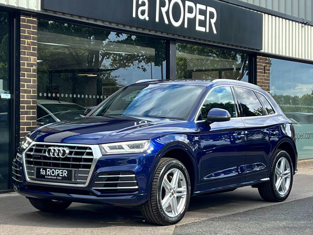 Audi Q5 2.0 Tdi S Line Quattro S Tronic 190Ps Blue