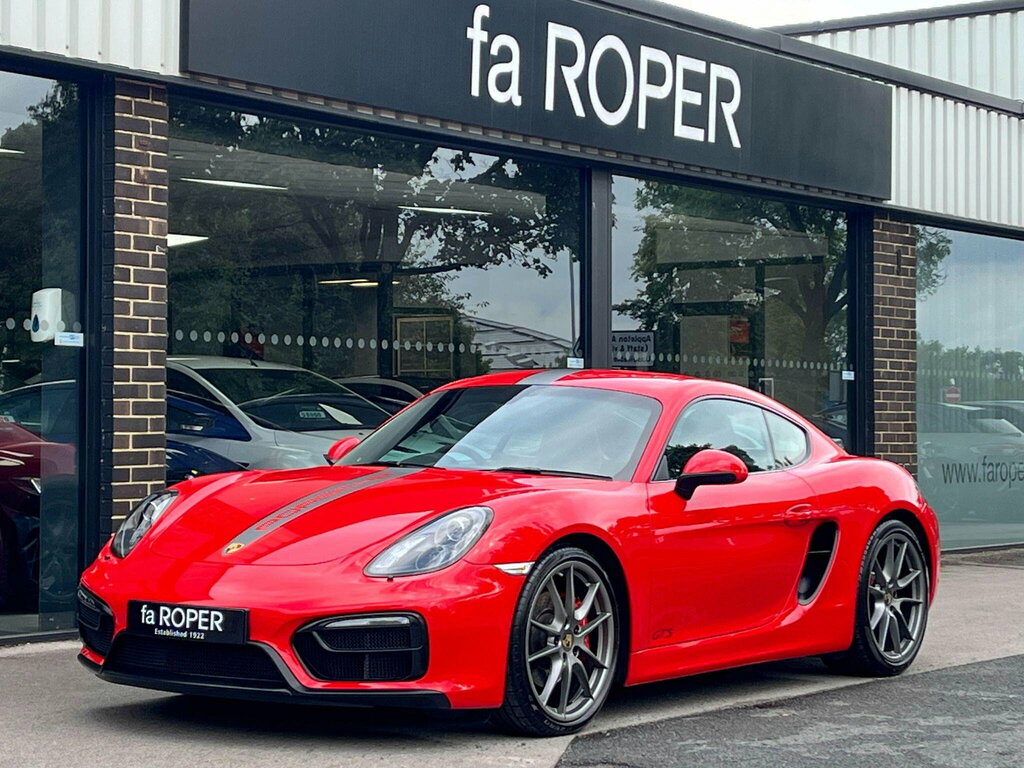 Porsche Cayman 981 3.4 Gts Pdk 340Ps Red
