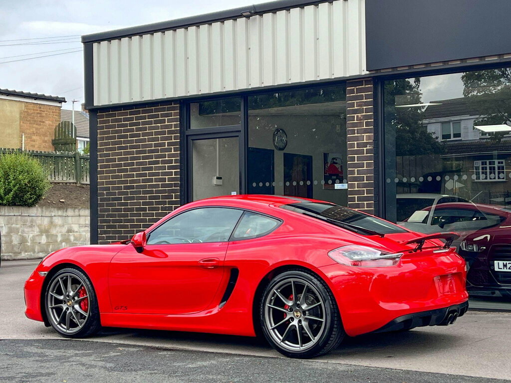 Porsche Cayman 981 3.4 Gts Pdk 340Ps Red #4