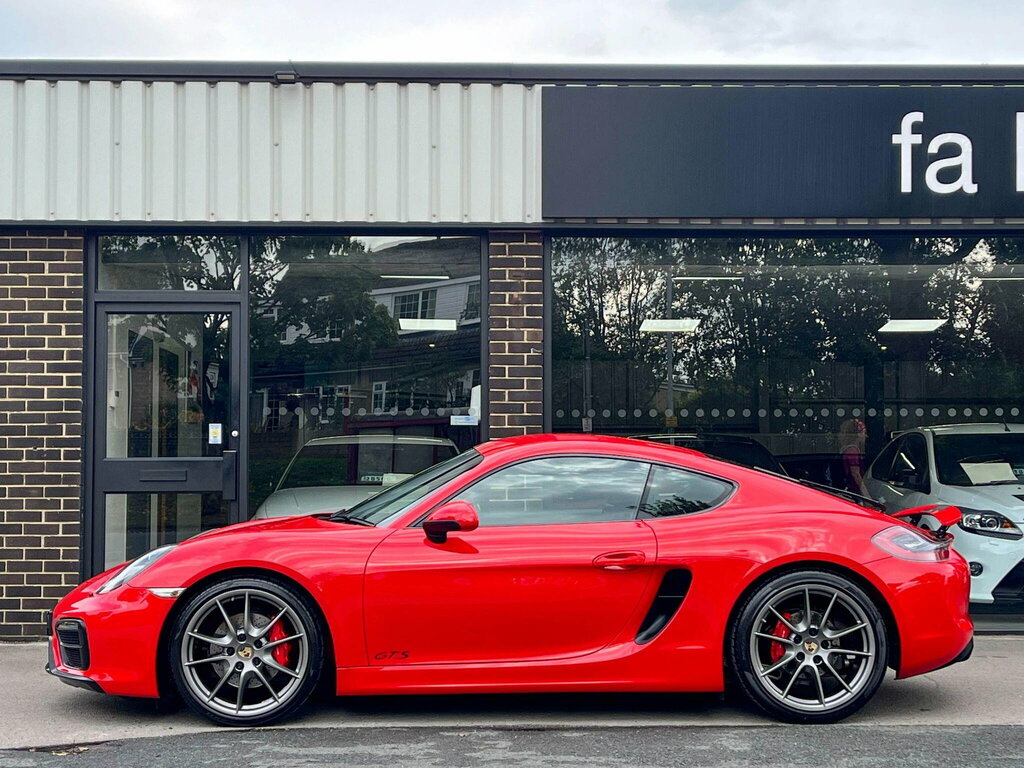 Porsche Cayman 981 3.4 Gts Pdk 340Ps Red #3