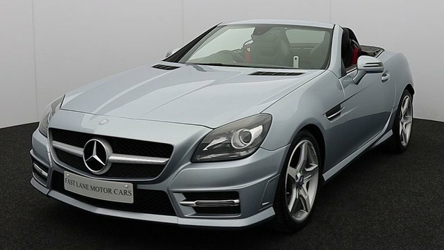 Mercedes-Benz SLK 2.1 Slk250 Cdi Blueefficiency Amg Sport Convertibl M16GNJ Silver #3