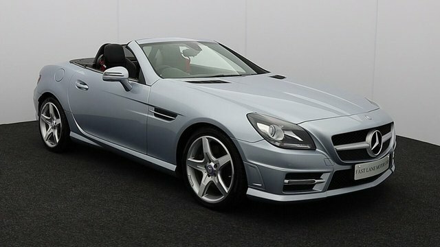 Mercedes-Benz SLK 2.1 Slk250 Cdi Blueefficiency Amg Sport Convertibl Silver