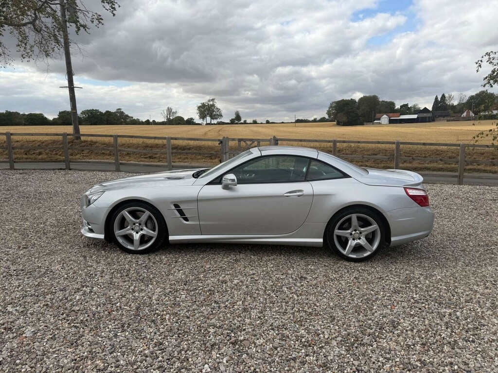 Mercedes-Benz SL Class Sl 500 Amg Sport Convertible Silver #6