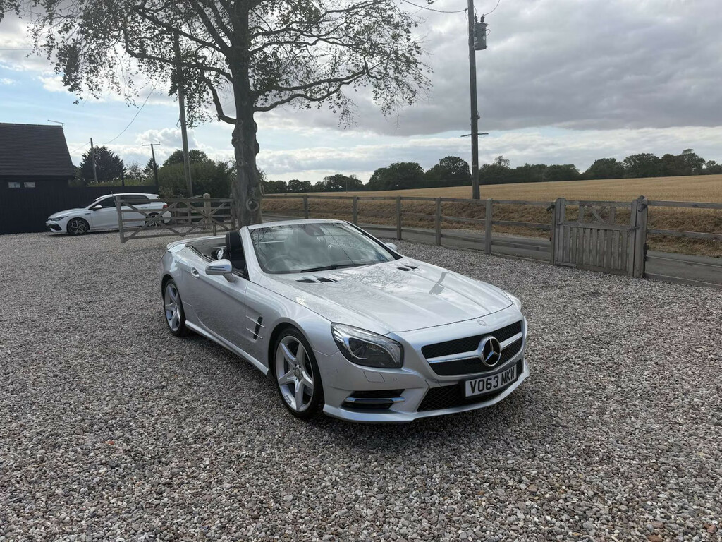 Mercedes-Benz SL Class Sl 500 Amg Sport Convertible Silver