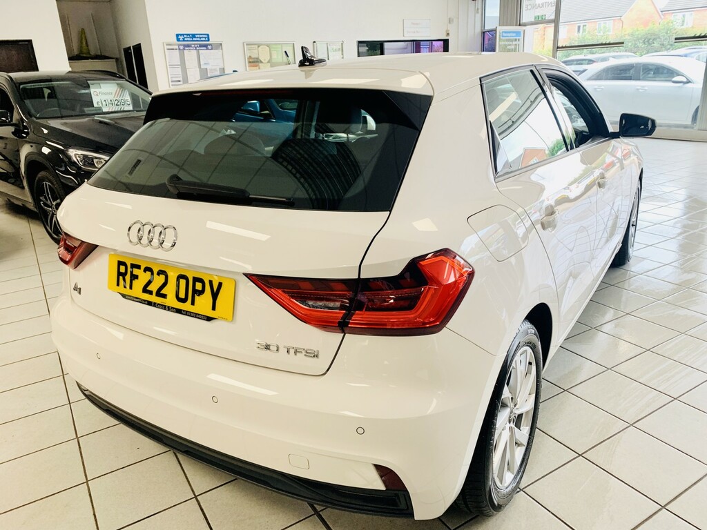 Audi A1 Hatchback 1.0 Tfsi 30 Sport 202222 RF22OPY White #6