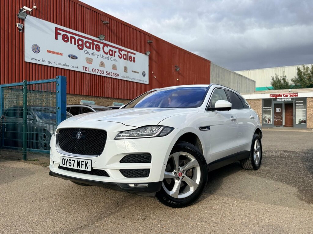 Jaguar F-Pace 2.0 D180 Prestige Awd Euro 6 Ss White