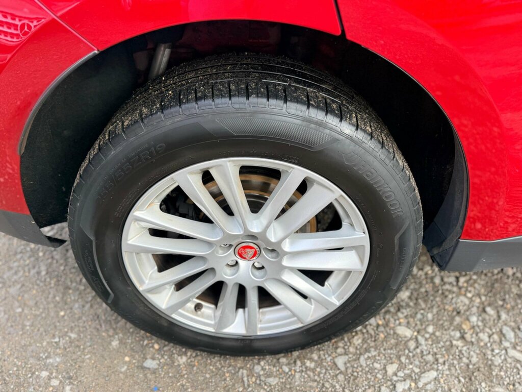 Jaguar F-Pace 2.0 D180 Portfolio Awd Euro 6 Ss YN66ZKO Red #4